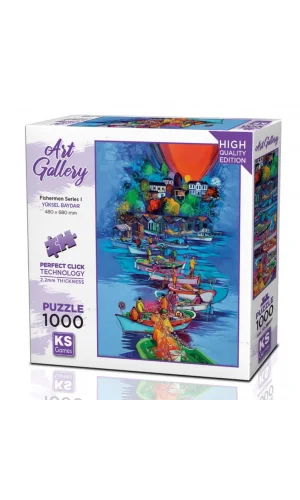 Nessiworld  KS Games Fisherman Series I Puzzle 1000 Parça 20687