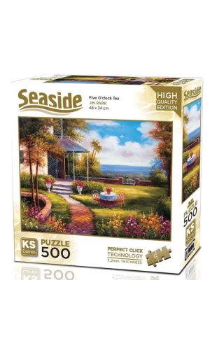 Nessiworld  KS Games Five oClock Tea Puzzle 500 Parça 20057