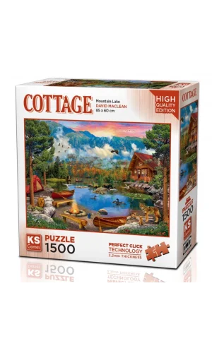 Nessiworld  KS Games Mountain Lake Puzzle 1500 Parça 22036