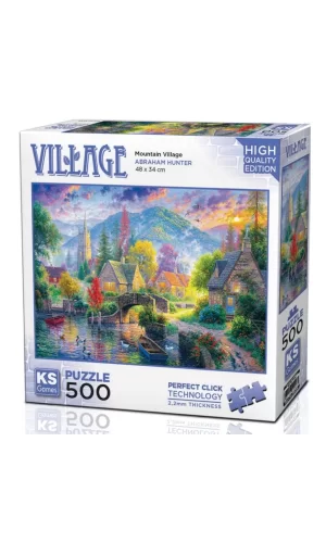 Nessiworld  KS Games Mountain Village Puzzle 500 Parça 20046