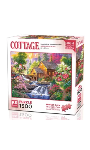 Nessiworld  KS Games Songbirds at Summertime Mill Puzzle 1500 Parça 22027