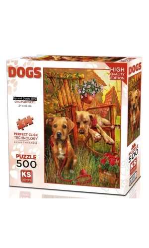 Nessiworld  KS Games Up and Down Time Puzzle 500 Parça 20067