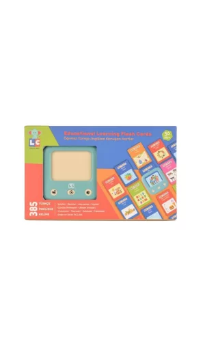Nessiworld  LC-31050ÖğreticiTürkçe-İngilizceKonuşanFlashKartlar-LetsBeChild