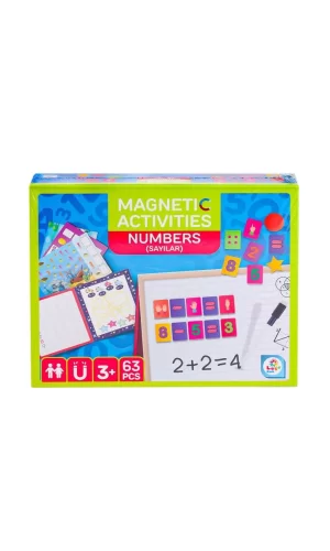Nessiworld  LC7980 Manyetik Aktivite Sayılar -Laçokids