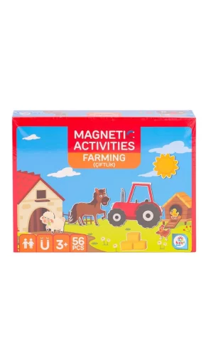 Nessiworld  LC7984 Manyetik Aktivite Çiftlik -Laçokids