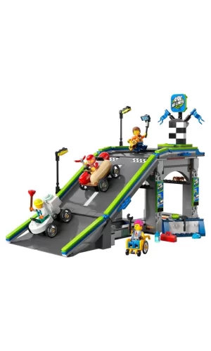 Nessiworld LEGO City Senin Kuralların: Yarış Arabası Rampa Parçası