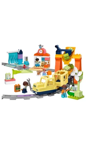 Nessiworld LEGO DUPLO Kasabası Büyük İnteraktif Mahalle Treni