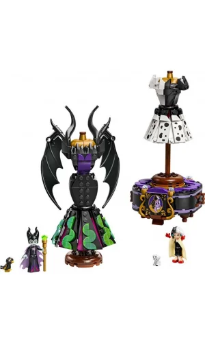 Nessiworld LEGO Malefizin ve Cruella De Vilin Elbiseleri