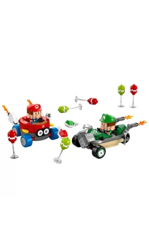 Nessiworld LEGO Super Mario: Mario Kart – Baby Mario ile Baby Luigi