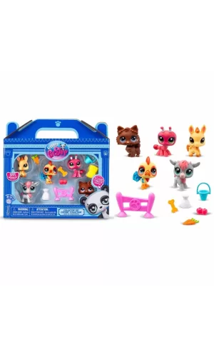 Nessiworld  Littlest Pet Shop Minişler 5li Figür Seti S1