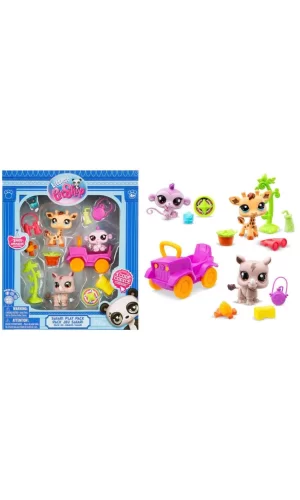 Nessiworld  Littlest Pet Shop Minişler Safari Oyun Seti S1