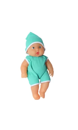 Nessiworld  LMN-204 Poşette Et Bebek 34 cm -Limon Oyuncak