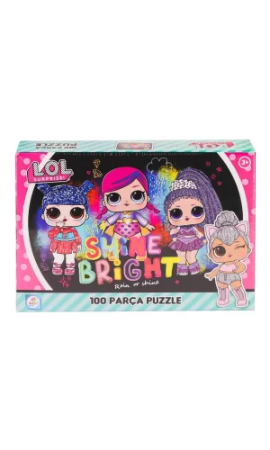 Nessiworld  LOL0055 LOL 100 Parça Puzzle -Laçokids