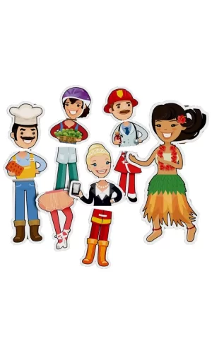 Nessiworld  Magnetic Dress Up