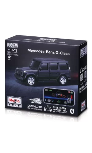 Nessiworld MAY 20052 Maisto 1:41 APP Control Kumandalı Metal Araba - Mercedes-Benz G-C