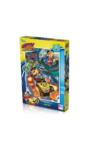 Nessiworld MCH709 KS Mickey Mouse / 50 Parça Puzzle