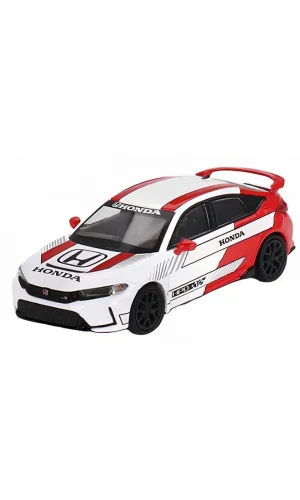 Nessiworld  Mini Gt 1/64 Honda Civic Type R #2 2023 Pace Car White