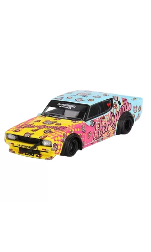 Nessiworld  Mini Gt 1/64 Nissan Skyline Kenmeri Liberty Walk LBWK KUMA