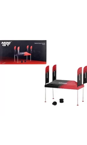 Nessiworld  Mini Gt 1/64 Paddock Service Tent Set ADVAN