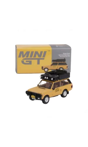 Nessiworld  Mini GT 1:64 Range Rover 1982 Camel Trophy Papua New Guinea Team USA