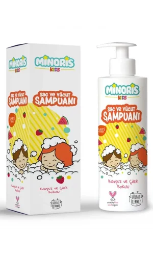 Nessiworld  Minoris Kids Organik Saç ve Vücut Şampuanı 400ml