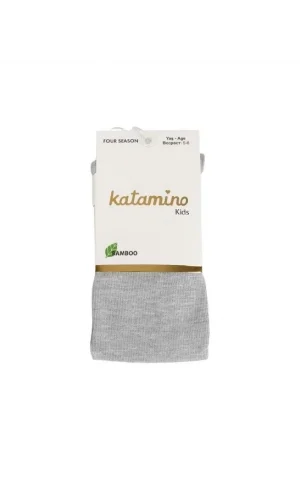 Nessiworld   Mirabel Kız Bambu Külotlu Çorap K30207 Gri