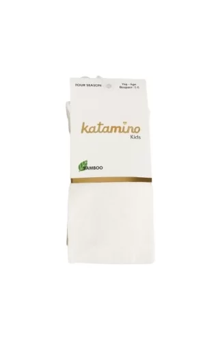 Nessiworld   Mirabel Kız Bambu Külotlu Çorap K30207 Krem