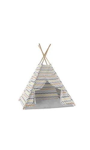 Nessiworld MOL-077 AHŞAP ZIGZAG OYUN ÇADIRI