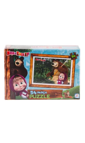 Nessiworld  MS7965 Masha ve Koca Ayı 54 Parça Puzzle -Laçokids
