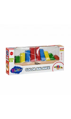 Nessiworld ONY-387 Ahşap Renkli Balans Oyunu -Onyıl