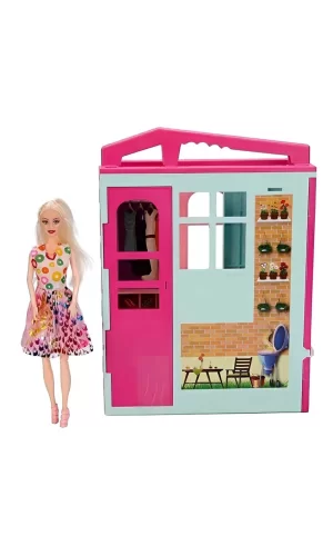 Nessiworld  Oydaş Cindy House Bebekli Oyun Evi 02617