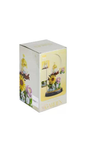 Nessiworld  P1281 Panlos Fanus Çiçek 958 Parça Blok Seti -Vagon life