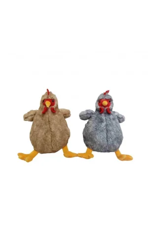 Nessiworld PB31557-23 Peluş Oturan Tavuk 23 cm
