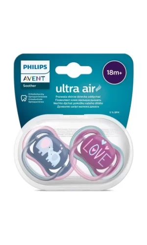 Nessiworld  Philips Avent Ultra Air Emzik 18+ Ay Kız