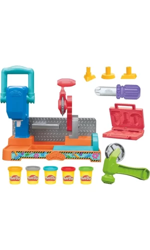 Nessiworld  Play-Doh Stamp n Saw Tool Bench