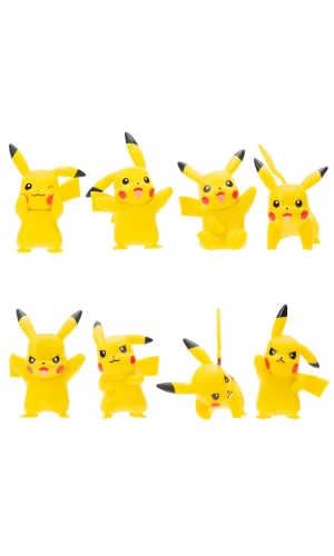Nessiworld  Pokemon Battle 8li Figür Seti Pikachu