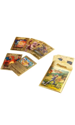 Nessiworld  Pokemon Gold Trading Card 10’lu Paket