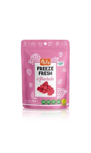 Nessiworld  Pol’s Freeze Fresh Dondurularak Kurutulmuş Ahududu 16 g
