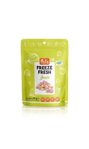Nessiworld  Pol’s Freeze Fresh Dondurularak Kurutulmuş İncir 20 g