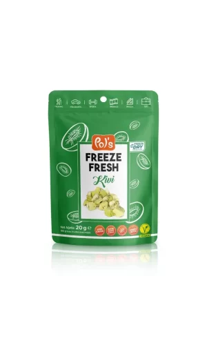 Nessiworld  Pol’s Freeze Fresh Dondurularak Kurutulmuş Kivi 20 g