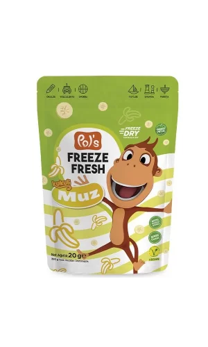 Nessiworld  Pol’s Freeze Fresh Kukuli Muz 20 Gr