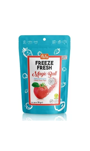 Nessiworld  Pol’s Freeze Fresh Magic Ball Çilekli Elma Topu 16 gr