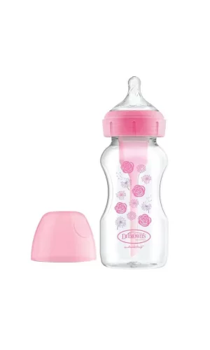Nessiworld    PP Geniş Ağız Options Biberon 270 ml Pembe