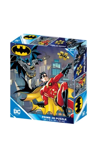 Nessiworld  Prime 3D - Batman ve Robin 300 Parça Yetişkin Puzzle 32710