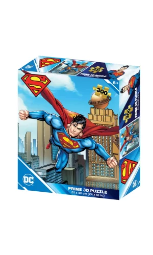 Nessiworld  Prime 3D - Superman 300 Parça Yetişkin Puzzle 32715