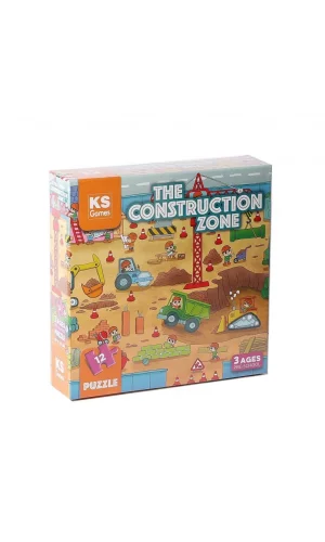 Nessiworld  PRS 32704 The Construction Pre School Puzzle -KS Puzzle