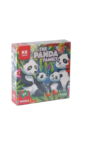 Nessiworld  PRS 32706 The Panda Family Pre School Puzzle -KS Puzzle