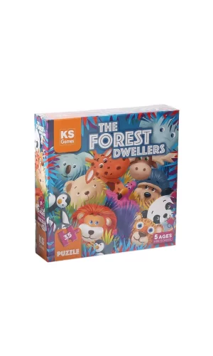 Nessiworld  PRS 32713 The Forest Dwellers 35 Parça Puzzle -KS Puzzle