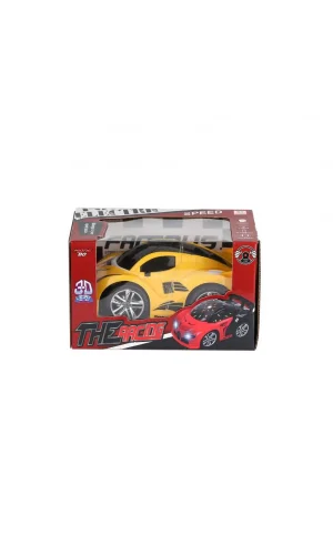 Nessiworld  RE210-8A-9A Pilli 3D Müzikli Araba -Prestij Oyuncak