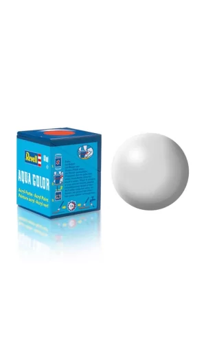 Nessiworld  Revell 371 - Aqua Color Light Grey Silk - Mat Boya- 18 ml
